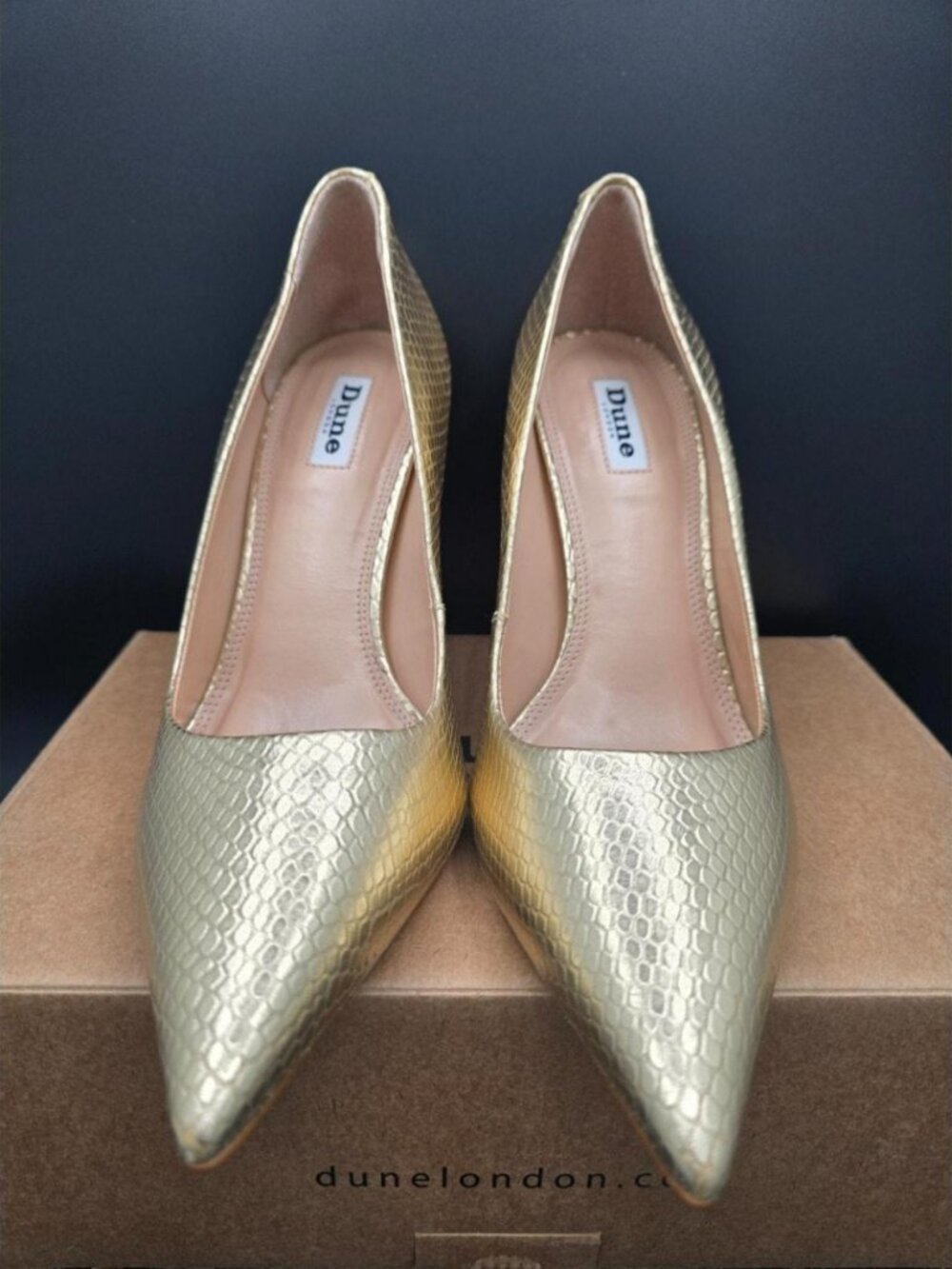 Dune Women's Gold Courts